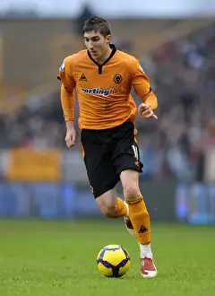 Stephen Ward in Action: Wolverhampton Wanderers vs Wigan Athletic - Barclays Premier League Soccer
