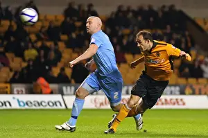 Steven Fletcher Prints: Steven Fletcher Scores the Opener: Wolverhampton Wanderers Lead 1-0 in FA Cup Round Three Replay vs