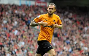 Steven Fletcher Prints: Steven Fletcher's Dramatic Game-Changer: Wolverhampton Wanderers 2-1 Liverpool (Premier League)