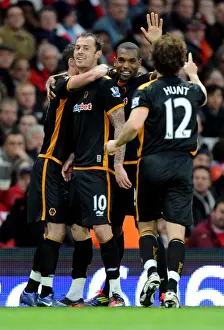 Steven Fletcher's Equalizing Goal: Wolverhampton Wanderers vs. Arsenal in the Premier League