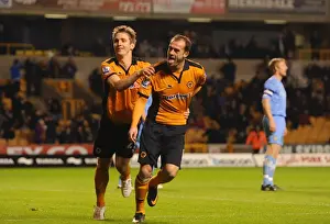 Steven Fletcher Prints: Steven Fletcher's Strike: Wolverhampton Wanderers Take the Lead over Doncaster Rovers in FA Cup Round Three Replay