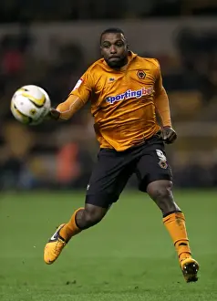 Season 2012-13 Prints: Sylvan Ebanks-Blake in Action: Wolverhampton Wanderers vs