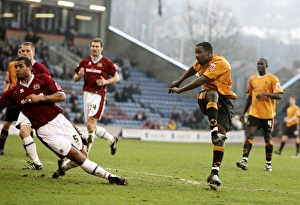Sylvan Ebanks Blake - Coca Cola Championship Player Of The Year Prints: Sylvan Ebanks Blake: Champion Striker - Coca-Cola Championship Player of the Year (Wolverhampton Wanderers)