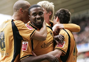 Sylvan Ebanks Blake - Coca Cola Championship Player Of The Year Prints: Sylvan Ebanks Blake: Coca-Cola Championship Player of the Year (Wolverhampton Wanderers)
