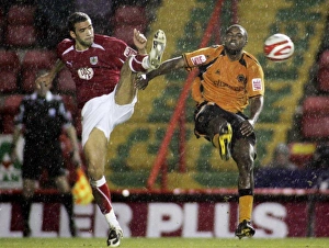 Sylvan Ebanks Blake - Coca Cola Championship Player Of The Year Prints: Sylvan Ebanks Blake: Coca-Cola Championship Player of the Year (Wolverhampton Wanderers)