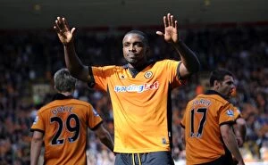 Images Dated 29th August 2010: Sylvan Ebanks-Blake Scores the Opener for Wolverhampton Wanderers Against Newcastle United in