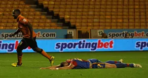 Season 2012-13 Prints: Sylvan Ebanks-Blake's Game-Changing Goal: Wolves vs. Crystal Palace (2012, Molineux)