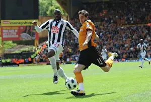 Player Prints: A Tense Moment in the Barclays Premier League: Stephen Ward vs