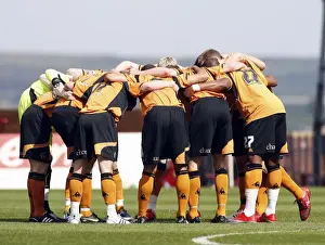 2009 Prints: United in Determination: Wolverhampton Wanderers Before Barnsley Showdown