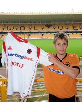 Images Dated 30th June 2009: Welcome Kevin Doyle: New Striker Joins Wolverhampton Wanderers Squad