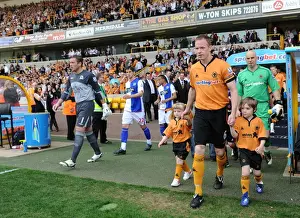 Wolves V Blackburn Prints: Wolfie vs. Ewood Lion: A Premier League Mascot Showdown - Wolverhampton Wanderers vs