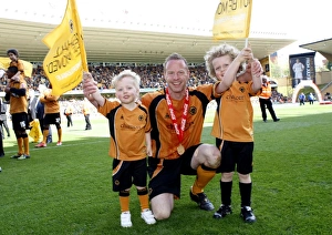 Matches 08-09 Prints: Wolverhampton Wanderers: Jody Craddock's Championship-Winning Celebration vs Doncaster Rovers (03/05/09)