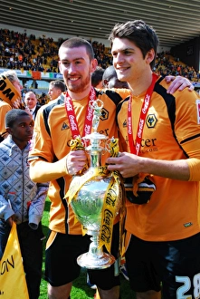 Matches 08-09 Prints: Wolverhampton Wanderers: 08-09 Championship Title Win - Celebrating a Return to Champions League Football