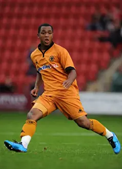 Season 2009-10 Prints: Wolverhampton Wanderers Ashley Hemmings in Action against Crewe Alexandra (Pre-season Friendly)