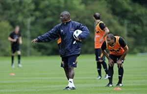 Pre Season Training In Ireland 10-11 Collection: Wolverhampton Wanderers: Assistant Manager Terry Connor Leads Pre-Season Training in Ireland