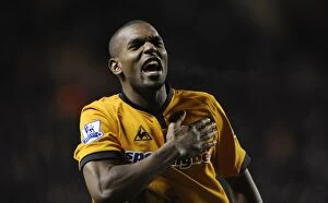 Images Dated 10th February 2010: Wolverhampton Wanderers Celebrate Full-Time Victory Over Tottenham Hotspur