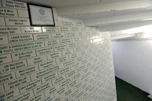 Images Dated 27th July 2011: Wolverhampton Wanderers in Celtic Park Tunnel: Pre-Season Friendly Against Celtic