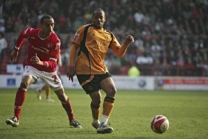 Images Dated 24th March 2009: Wolverhampton Wanderers at The City Ground: Nottingham Forest vs Wolverhampton Wanderers