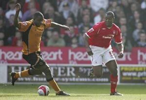Images Dated 24th March 2009: Wolverhampton Wanderers at The City Ground: Nottingham Forest vs Wolverhampton Wanderers