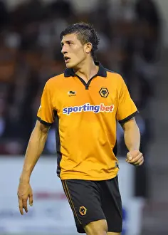 Danny Batth Prints: Wolverhampton Wanderers Danny Batth in Action during Pre-Season Friendly against Walsall