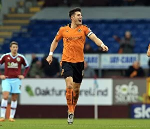 Images Dated 19th March 2016: Wolverhampton Wanderers: Danny Batth Scores First Goal in Sky Bet Championship Clash at Burnley's