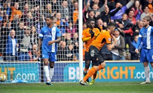Wolverhampton Wanderers: Danny Batth's Euphoric Goal Celebration (vs. Peterborough United, Sky Bet League One, April 5, 2014)