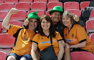 Bohemians V Wolves Pre Season Prints: Wolverhampton Wanderers Fans Pre-Season Thrill: Bohemians vs