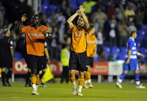Framed Print : Wolverhampton Wanderers: George Elokobi and Matthew Jarvis Unite to Show Appreciation to Fans Framed Print : Wolverhampton Wanderers: George Elokobi and Matthew Jarvis Unite to Show Appreciation to Fans