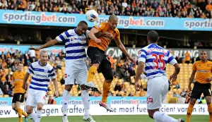 Q Pr Prints: Wolverhampton Wanderers: Guedioura's Wide Shot - Missed Goal vs