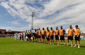 Bohemians v Wolves Collection: Wolverhampton Wanderers in Ireland: Pre-Season Friendly Match Against Bohemian FC - The Wolves