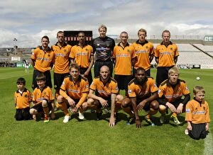 Bohemians v Wolves Collection: Wolverhampton Wanderers in Ireland: Bohemians vs. Wolves - Pre-Season Friendly Match Team Alignment