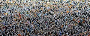 Wolves Prints: Wolverhampton Wanderers: Jubilant Fans Celebrate Promotion to Premier League
