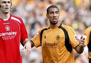 Matches 08-09 Prints: Wolverhampton Wanderers: Karl Henry in Action Against Barnsley (April 2009, Championship)