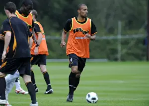 Pre Season Training In Ireland 10-11 Prints: Wolverhampton Wanderers: Karl Henry in Pre-Season Training, Ireland