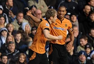 Images Dated 12th December 2009: Wolverhampton Wanderers Kevin Doyle Scores Stunning Goal to Put Wolves Ahead of Tottenham in