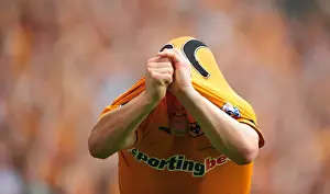 Wolves V Fulham Prints: Wolverhampton Wanderers: Kevin Doyle Scores the Opening Goal Against Fulham (Premier League Soccer)
