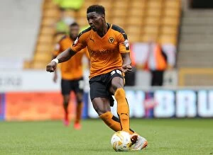 Images Dated 29th August 2015: Wolverhampton Wanderers Kortney Hause in Action against Charlton Athletic in Sky Bet Championship
