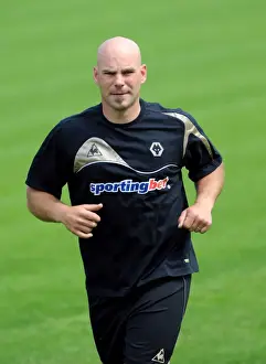 Pre Season Training 2009 Prints: Wolverhampton Wanderers: Marcus Hahnemann Gears Up for Premier League Action - Pre-Season Training 2009
