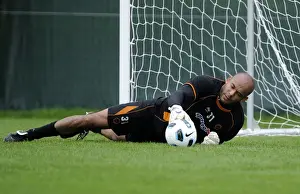 Pre Season Training In Ireland 10-11 Prints: Wolverhampton Wanderers: Matt Murray in Action - Pre-Season Training Ireland