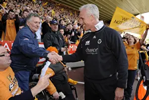 Matches 08-09 Prints: Wolverhampton Wanderers: Mick McCarthy and Fans Celebrate Championship Title at Molineux