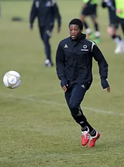 Past Player Prints: Wolverhampton Wanderers: New Signing Geoffrey Mujangi Bia Joins Premier League Squad at Training