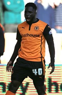 Images Dated 6th April 2015: Wolverhampton Wanderers Nouha Dicko Scores Brace: Molineux Thriller in Sky Bet Championship Clash