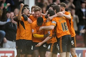 Images Dated 8th March 2014: Wolverhampton Wanderers: Nouha Dicko Scores Brace in Sky Bet League One Win Against Walsall