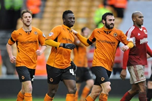 Framed Print : Wolverhampton Wanderers: Nouha Dicko Scores Brace in Sky Bet League One Victory over Bristol City (January 25, 2014) Framed Print : Wolverhampton Wanderers: Nouha Dicko Scores Brace in Sky Bet League One Victory over Bristol City (January 25, 2014)