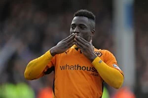 Images Dated 8th March 2014: Wolverhampton Wanderers: Nouha Dicko's Brace Secures Sky Bet League One Victory over Walsall