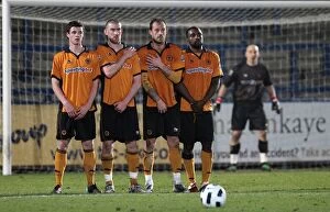 Images Dated 15th March 2011: Wolverhampton Wanderers Quartet: Forde, Jones, Fletcher, and Ebanks-Blake in Action against Bolton