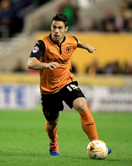 Sky Bet Championship - Wolves V Huddersfield Town - Molineux Prints: Wolverhampton Wanderers: Tommy Rowe Thrills in Sky Bet Championship Clash vs