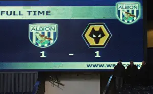 West Bromwich Albion V Wolves Prints: Wolverhampton Wanderers Triumph Over West Bromwich Albion: Barclays Premier League - Final Score
