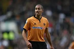 Framed Print : Wolverhampton Wanderers vs. Birmingham City: Karl Henry in Action - Premier League Rivalry