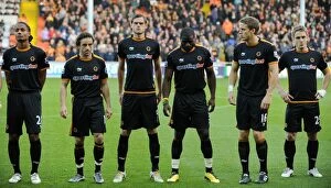 Images Dated 20th November 2010: Wolverhampton Wanderers vs. Blackpool: Premier League Showdown - The Wolves' Line-up